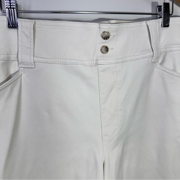 Spanx Stretch Twill Cropped Cargo Trouser Size 1x - Picture 9 of 14